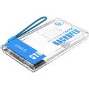 Orico 2.5" Backuper Hard Drive Enclosure Clear (BA2110)