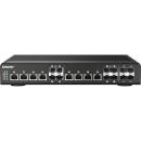 QNAP QSW-IM1200-8C 12-Port 10GbE Managed Industrial Network Switch