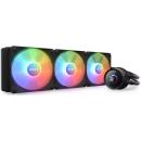 NZXT Kraken 360 360mm Liquid CPU Cooler with LCD Display and RGB Fans Black (RL-KR360-B1)