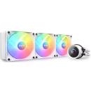 NZXT Kraken 360 360mm Liquid CPU Cooler with LCD Display and RGB Fans White (RL-KR360-W1)
