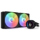 NZXT Kraken Elite 280 280mm Liquid CPU Cooler with LCD Display and RGB Fans Black (RL-KR28E-B1)
