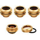 Corsair Hydro X Series XF Hardline 14mm OD Fitting Gold (4 Pack)(CX-9052009-WW)
