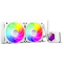 SilverStone PF240-ARGB V2 Permafrost Series Liquid CPU Cooler White (SST-PF240W-ARGB-V2)