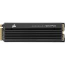 Corsair 2TB MP600 Pro LPX PCIe Gen4 x4 NVMe M.2 2280 SSD Black (CSSD-F2000GBMP600PLP)