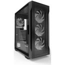 Zalman i3 Neo TG Mid Tower Case fits ATX with Tempered Glass Black