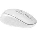 PROMATE MaxComfort Ergonomic Wireless Mouse White (Tracker)