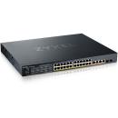 ZyXEL 24-port 2.5GbE Multi-Gig Smart Managed PoE Switch with 10GbE and SFP+ Uplink (XMG1930-30HP)