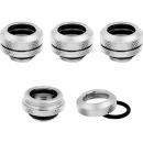 Corsair Hydro X Series XF Hardline 14mm OD Fitting Chrome (4-Pack)(CX-9052007-WW)