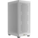 Corsair 2000D Airflow Mini-ITX Case fits Mini-ITX with Steel mesh panels White (CC-9011245-WW)