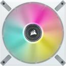 Corsair iCUE ML140 RGB Elite Premium 140mm PWM Magnetic Levitation Case Fan White (CO-9050118-WW)