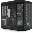 HYTE Y70 Touch Dual Chamber Mid-Tower Case 4k Touch Screen fits E-ATX with TG Black