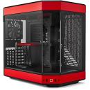 HYTE Y60 Dual Chamber Mid-Tower Case fits E-ATX with TG Red