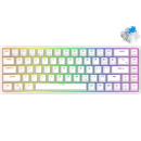 Royal Kludge RK G68 RGB Hot-Swappable Mechanical Gaming Keyboard Blue Switch White (EN/TH)