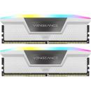 Corsair 32GB Vengeance RGB DDR5 5600MHZ CL40 DIMM White (2x16GB)(CMH32GX5M2B5600C40W)