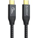 Orico USB-C 3.2 Gen2x2 High-speed data Cable Blakc 2m (ORICO-CM32-20)