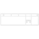 HyperX Alloy Rise Top Plates Full Size White (85U09AA)