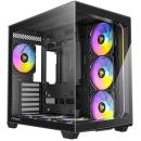 Antec C5 ARGB Mid-Tower Dual Chamber Case fits ATX with TG Black