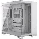 Corsair 6500X Mid Tower Dual Chamber fits E-ATX with TG White (CC-9011258-WW)