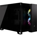 Corsair iCUE Link 2500X RGB Mid Tower Dual Chamber fits mATX with TG Black (CC-9011267-WW)