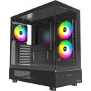 MONTECH XR Mid Tower fits ATX with TG Black (4710562741421)