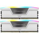 Corsair 32GB Vengeance RGB DDR5 5200MHz CL40 DIMM White (2x16GB)(CMH32GX5M2B5200C40W)