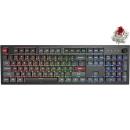 MONTECH MKey Darkness Gaming Mechanical Keyboard Gateron Red Switch (EN)(MK105DR)