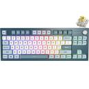 MONTECH MKey TKL Freedom Gaming Mechanical Keyboard Gateron Yellow Switch (EN)(MK87FY)