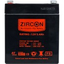 ZIRCON Maintenance-free Battery 12V 5.4Ah