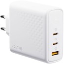 VOLTME Revo 140 Triple Ports CCA 140W USB-C and USB-A GaN Charger White