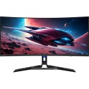 Lenovo 34" Legion R34w-30 Curved VA Monitor 3440x1440 180Hz 0.5ms HDMI DP FreeSync Raven Black (67C7GACBTH)
