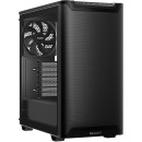 be quiet! Pure Base 501 Airflow Window ATX Case fits ATX with TG Black (BGW74)