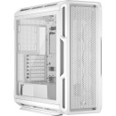 Corsair 5000T High-Performance Mid-Tower Case fits E-ATX with TG White (CC-9011301-WW)
