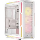Corsair 5000T LX RGB High-Performance Mid-Tower Case fits E-ATX with TG White (CC-9011299-WW)