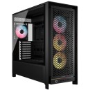 Corsair Frame 5000D RS ARGB Mid-Tower Case fits E-ATX with TG Black (CC-9011309-WW)
