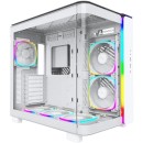 MONTECH King 95 Pro Mid Tower fits ATX with TG White (4710562745948 )
