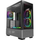 MONTECH Sky Two Mid-Tower Case fits ATX with TG Black (4710562747317)