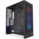 NZXT H7 Flow RGB Mid-Tower Airflow Case fits E-ATX with TG Black (CM-H72FB-R1)