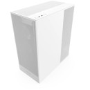 NZXT H7 Flow Mid-Tower Airflow Case fits ATX with TG White (CM-H72FW-01)