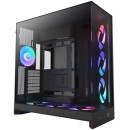 NZXT H9 Flow RGB+ Large Dual-Chamber Mid-Tower Airflow Case fits E-ATX with TG Black (CM-H92FB-P1)