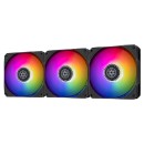 SilverStone Air Nexus 120 ARGB Interlock connection mechanism Case Fans Black (3-Pack)(SST-AN120B-ARGB-3PK)