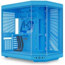 HYTE Y70 Dual Chamber Mid-Tower Case fits E-ATX with TG Blueberry Milk Blue