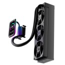 HYTE Thicc Q80 Trio Digital Processer Liquid Cooling Black
