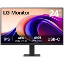 LG 23.8" IPS Monitor 2560x1440 100Hz 5ms HDMI USB-C Dynamic Action Sync (24U631A-B)