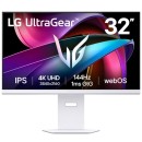 LG 31.5" IPS Monitor 3840x2160 144Hz 1ms HDMI DP USB-C FreeSync White (32G810SA-W)