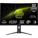 MSI 31.5" MAG 321CUPDF Rapid VA Monitor 3840x2160 160/320Hz 0.5ms HDMI DP USB-C FreeSync