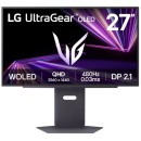 LG 27" UltraGear OLED Monitor 2560x1440 480Hz 0.03ms HDMI DP FreeSync (27GX790A-B)