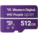 Western Digital 512GB WD Purple SC QD101 microSD Memory Card (WDD512G1P0C)