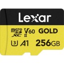 Lexar 256GB High-Endurance MicroSDXC Memory Card (LMSGOLD256G)
