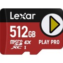 Lexar 512GB Play Pro MicroSDXC Express Memory Card (LMSXPS0512G)