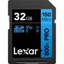 Lexar 32GB 800x Pro High-Performance SDHC Memory Card (LSD0800P032G)